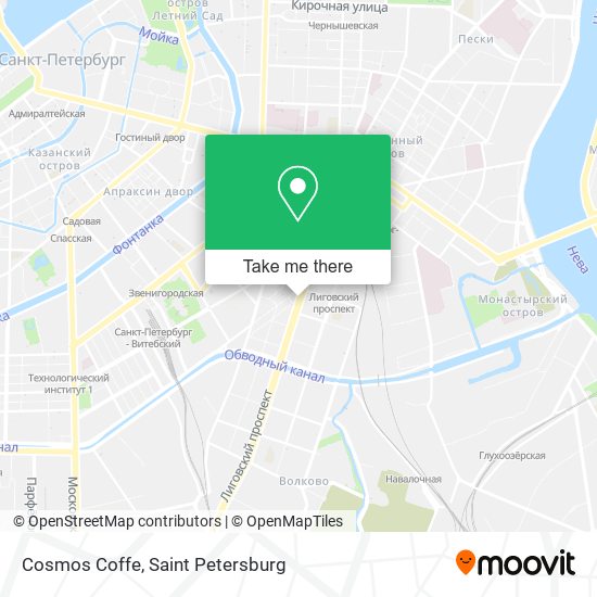 Cosmos Coffe map