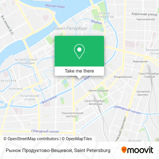 Рынок Продуктово-Вещевой map