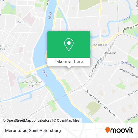Мегаполис map