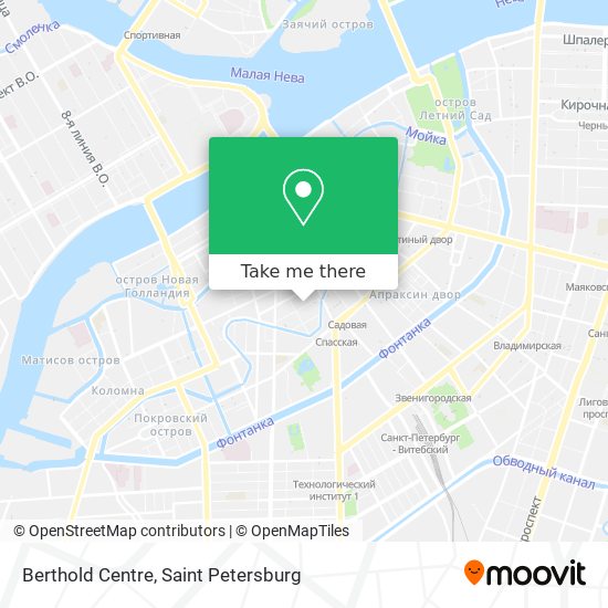 Berthold Centre map