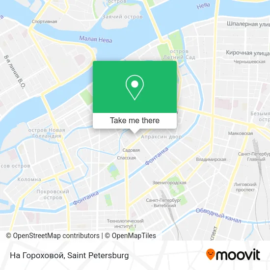 На Гороховой map