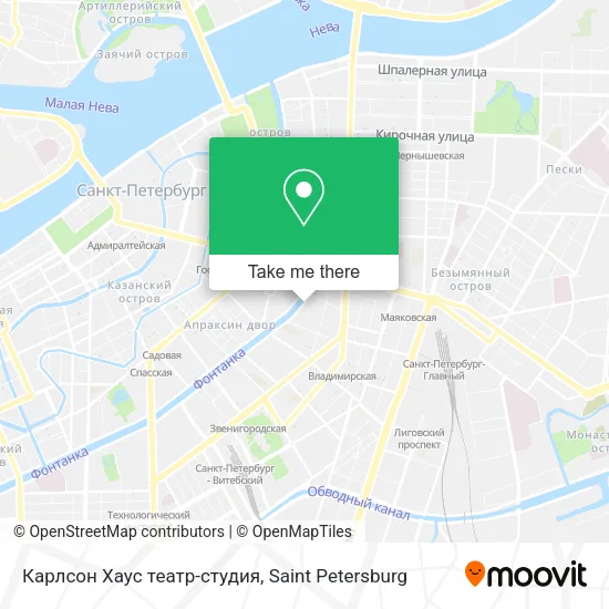 Карлсон Хаус театр-студия map