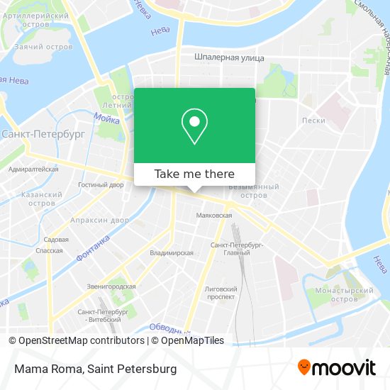 Mama Roma map