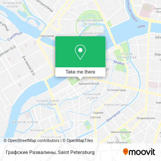 Графские Развалины map