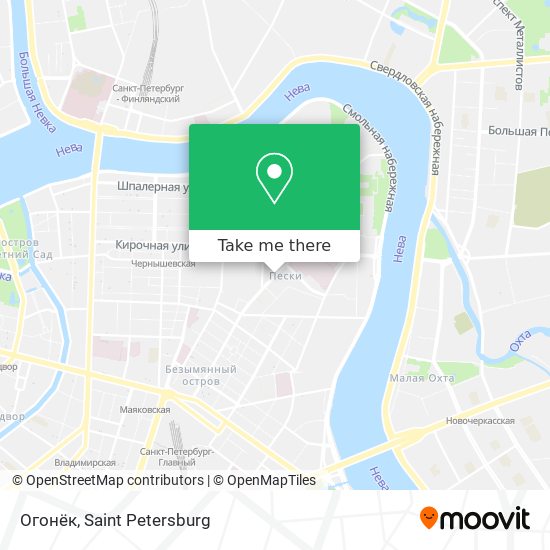 Огонёк map