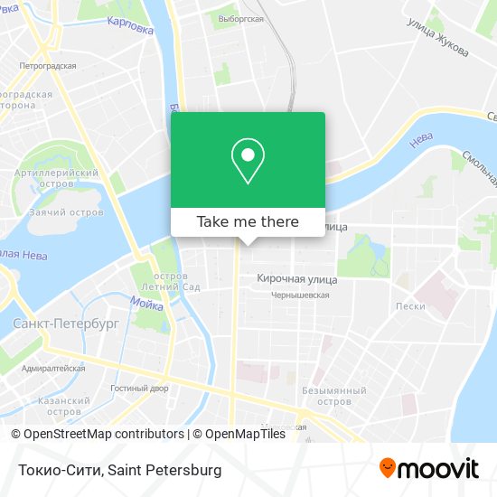 Токио-Сити map