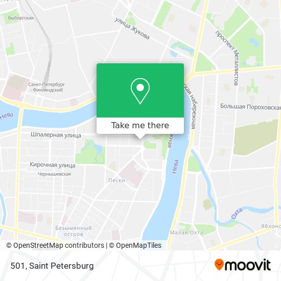 501 map