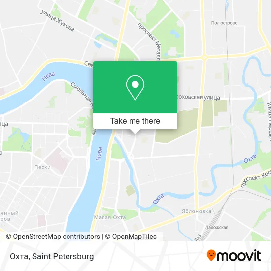 Охта map