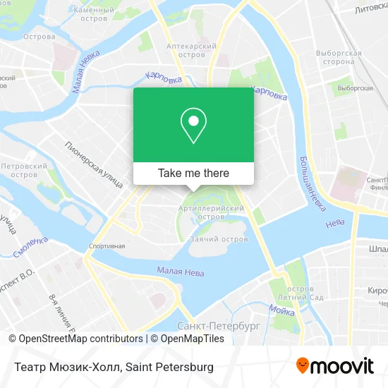 Театр Мюзик-Холл map