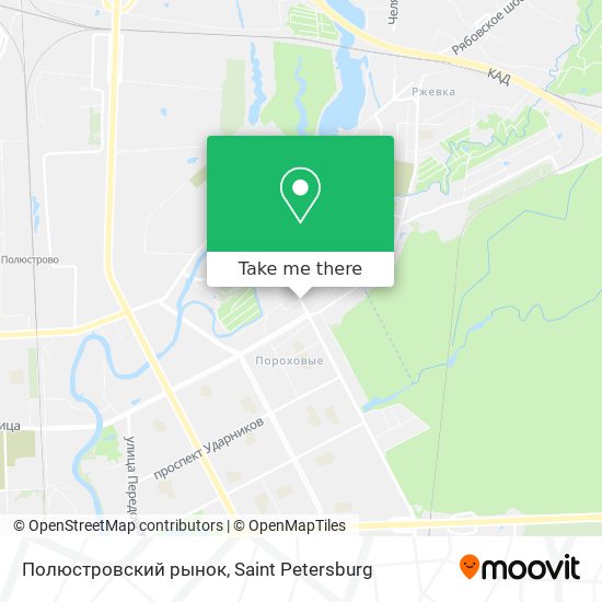Полюстровский рынок map