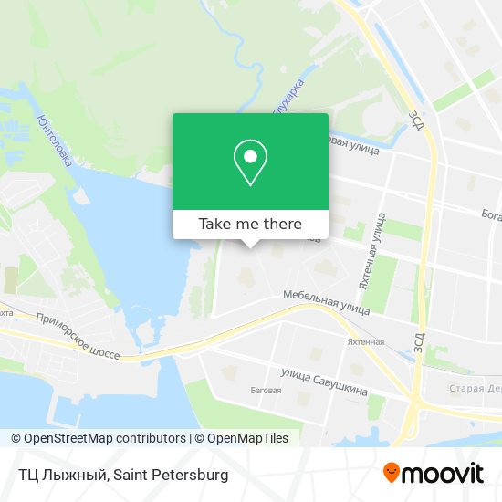 ТЦ Лыжный map
