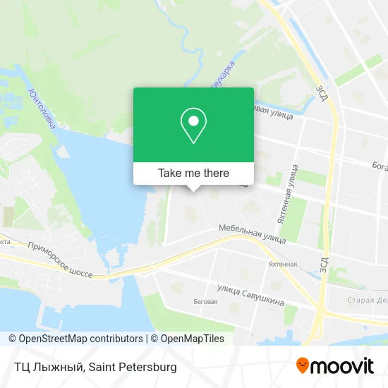 ТЦ Лыжный map