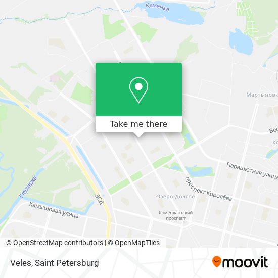 Veles map