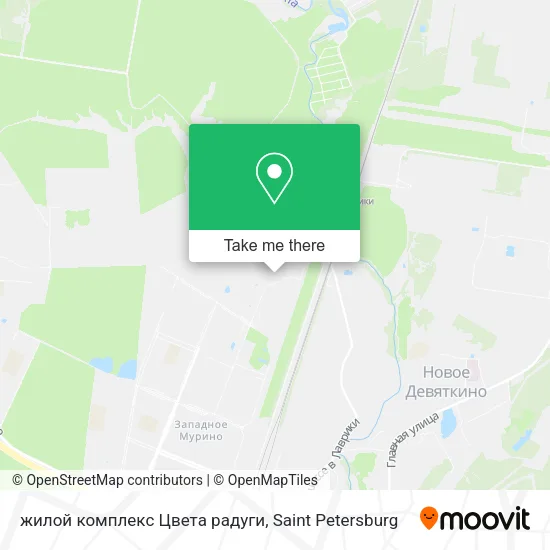 жилой комплекс Цвета радуги map