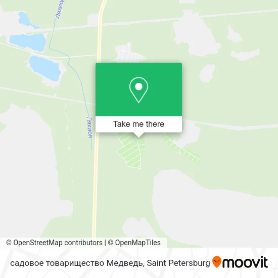 садовое товарищество Медведь map