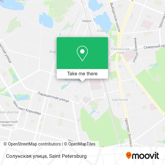 Солунская улица map