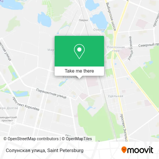 Солунская улица map