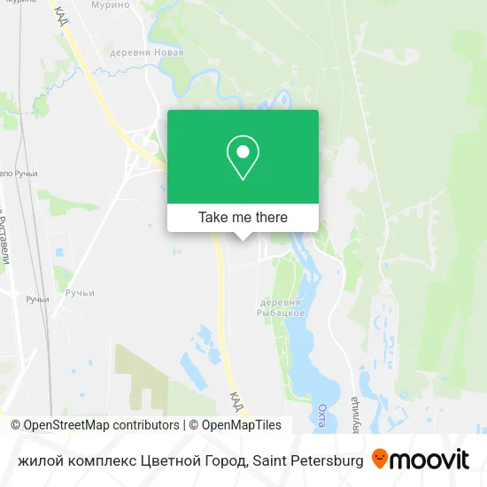 жилой комплекс Цветной Город map