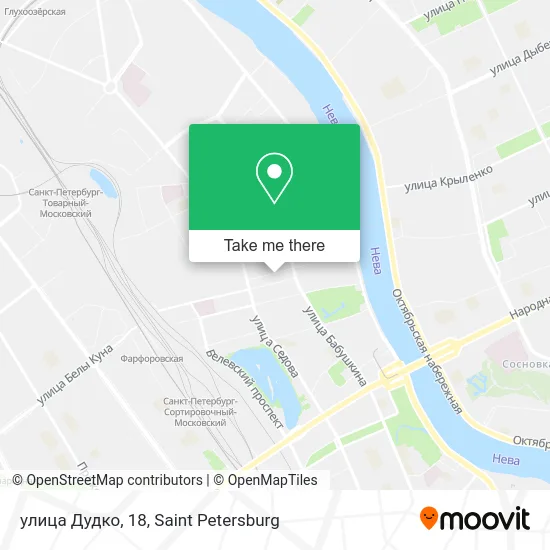 улица Дудко, 18 map