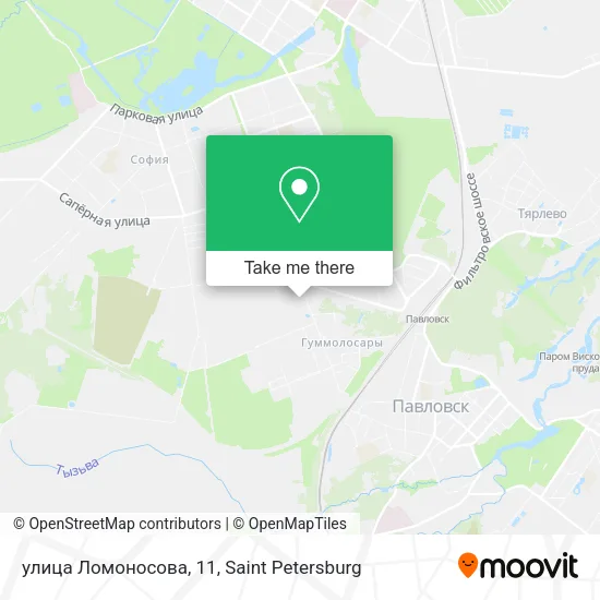 улица Ломоносова, 11 map