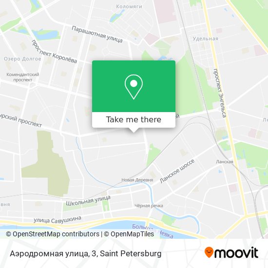 Аэродромная улица, 3 map
