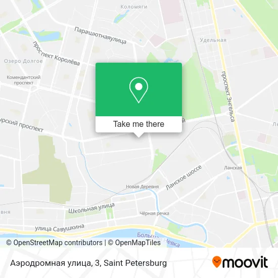 Аэродромная улица, 3 map