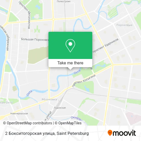 2 Бокситогорская улица map