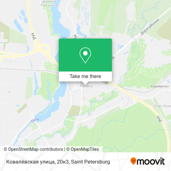 Ковалёвская улица, 20к3 map