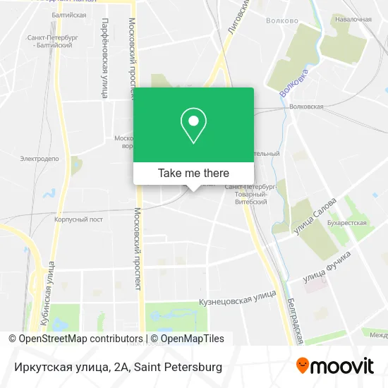 Иркутская улица, 2А map