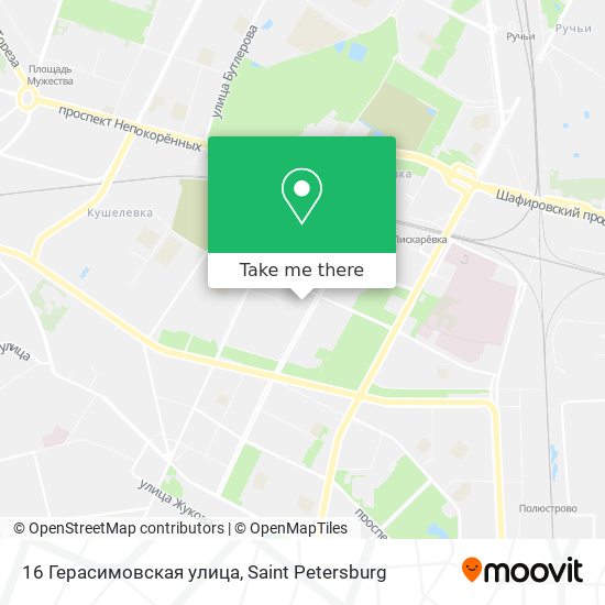 16 Герасимовская улица map