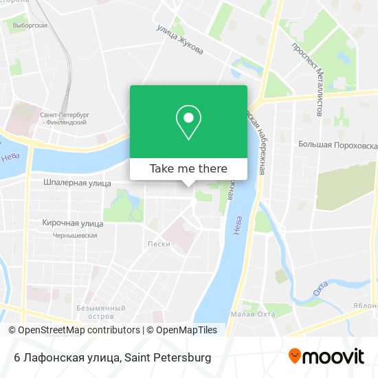 6 Лафонская улица map