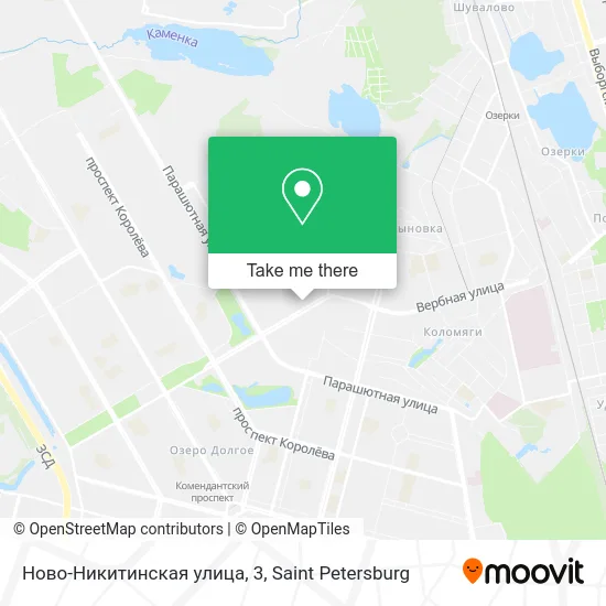 Ново-Никитинская улица, 3 map