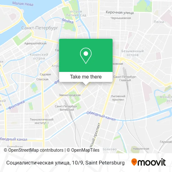 Социалистическая улица, 10/9 map