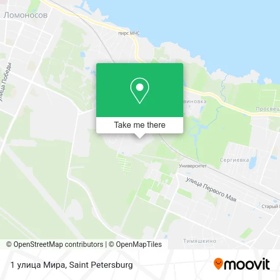 1 улица Мира map