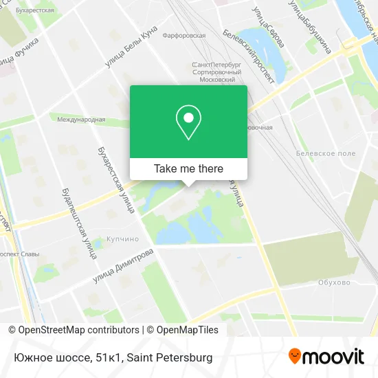 Южное шоссе, 51к1 map