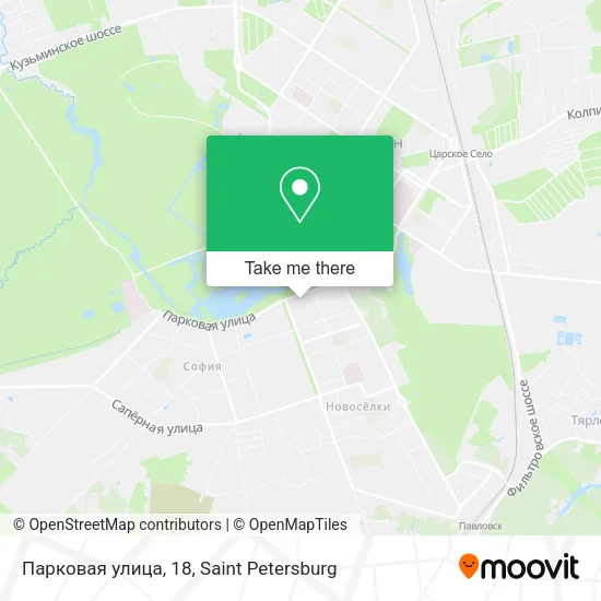 Парковая улица, 18 map