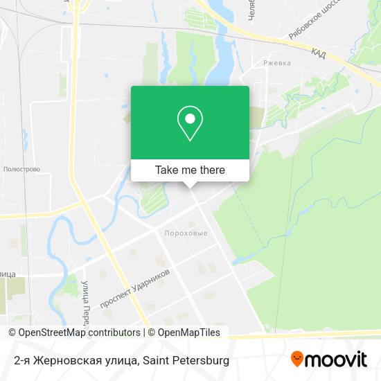 2-я Жерновская улица map