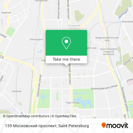 139 Московский проспект map