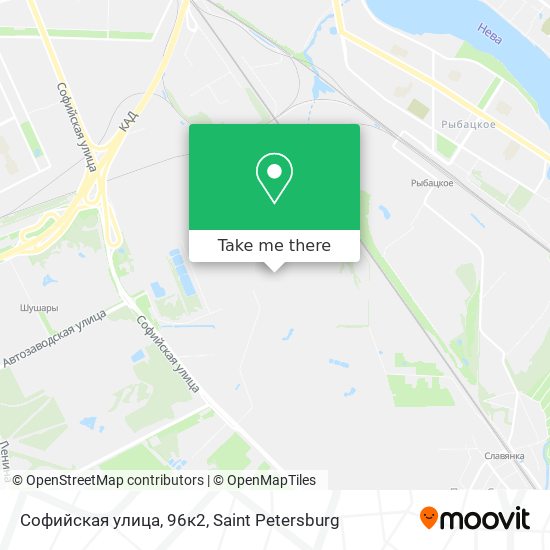 Софийская улица, 96к2 map