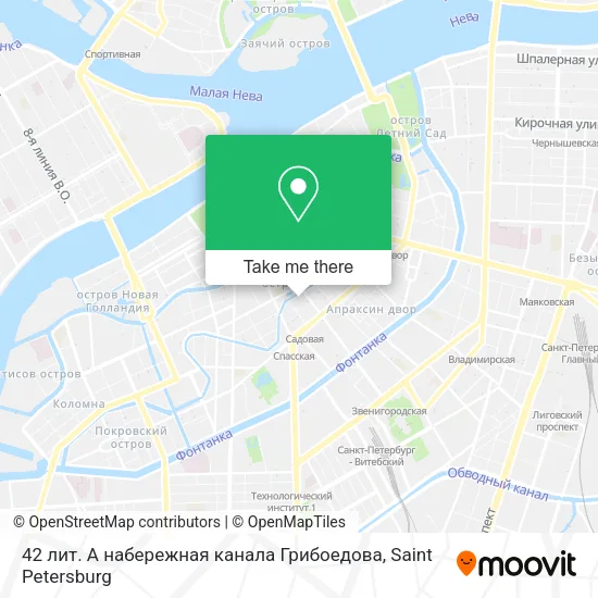 42 лит. А набережная канала Грибоедова map