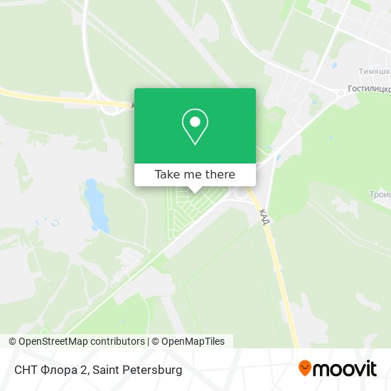 СНТ Флора 2 map