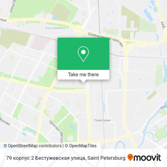79 корпус 2 Бестужевская улица map