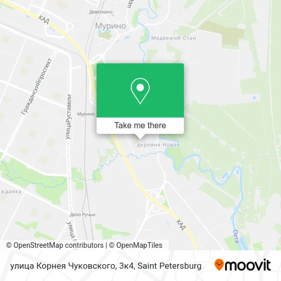 улица Корнея Чуковского, 3к4 map