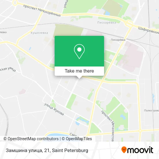 Замшина улица, 21 map