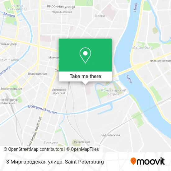 3 Миргородская улица map