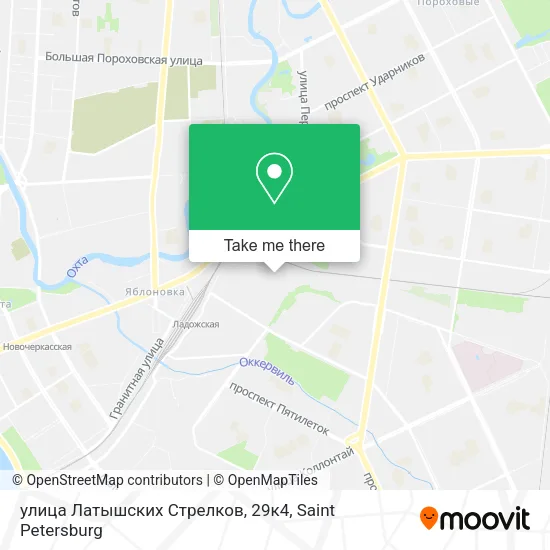 улица Латышских Стрелков, 29к4 map