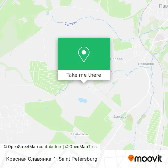 Красная Славянка, 1 map