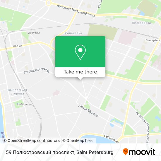 59 Полюстровский проспект map