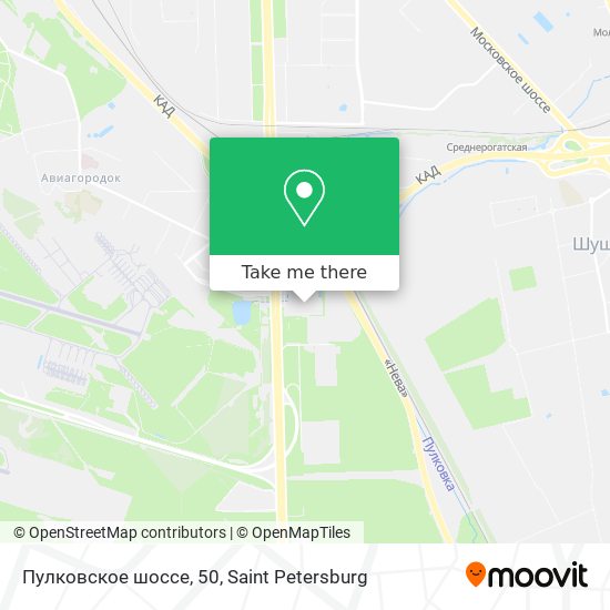 Пулковское шоссе, 50 map