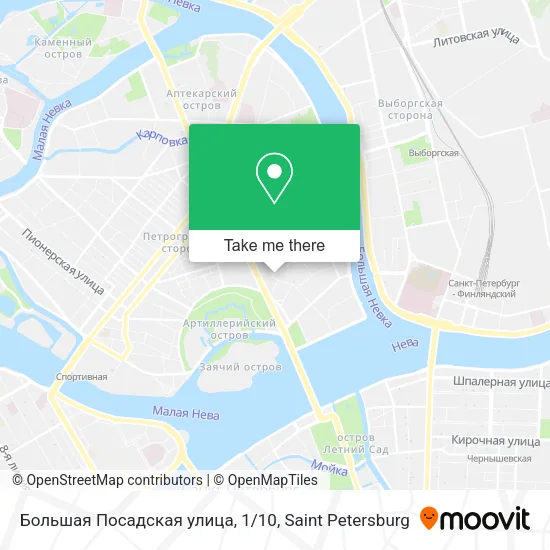 Большая Посадская улица, 1/10 map